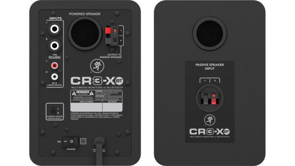 Mackie CR3-XBT Black Studio Monitors w 