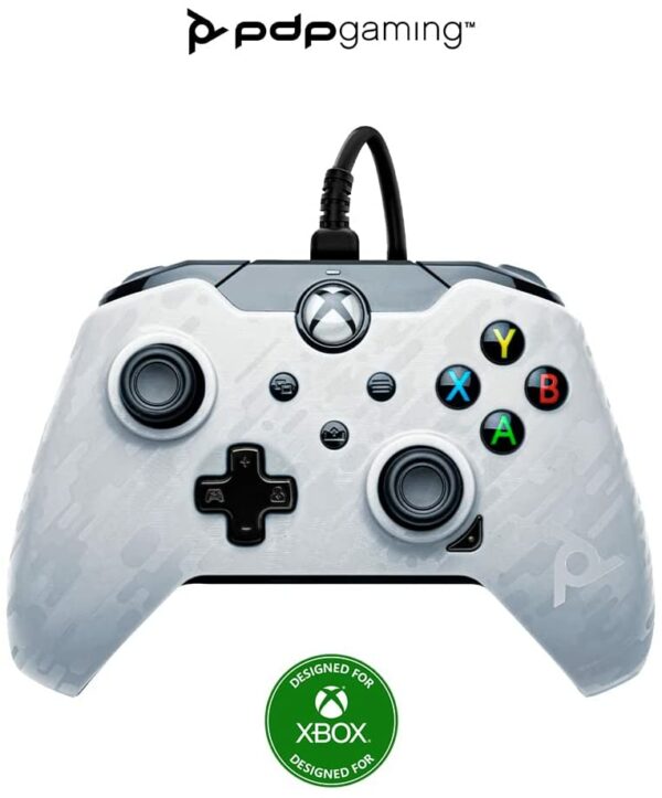Environmentalist Bridegroom Consult PDP Wired Game Controller - Xbox Series X|S, Xbox One, PC/Laptop Windows  10, Steam Gaming Controller - USB - Advanced Audio Controls - Dual  Vibration Videogame Gamepad - White Camo - PC Maestro