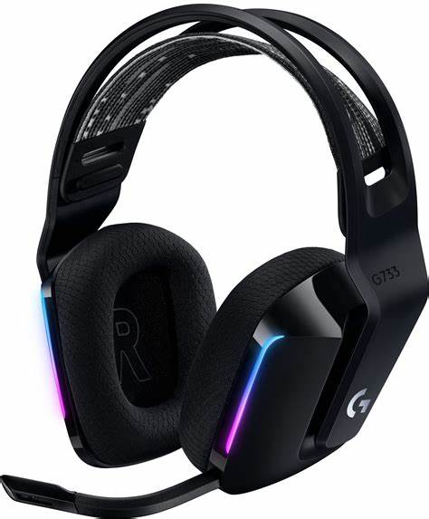Jeecoo J65 USB Gaming Headset PC - 7.1 Surround Sound Heavy Bass Headphones with Unique Cushion Pads, Clear and Crystal Microphone - Plug & Play for Laptop Computers PC Maestro