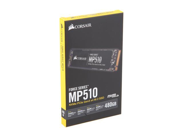 Corsair MP510, Force Series, 480GB M.2 PCIe Gen3 SSD - PC Maestro