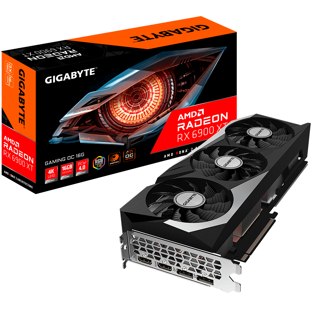 Gigabyte Radeon Side GIGABYTE AMD RADEON RX 6900XT 16GB - PC Maestro